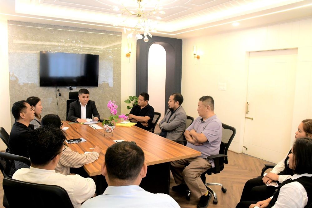 Officials of the district level committee on disabilities during a meeting held at the DC’s Office in Kohima on September 24. (DIPR Photo)
